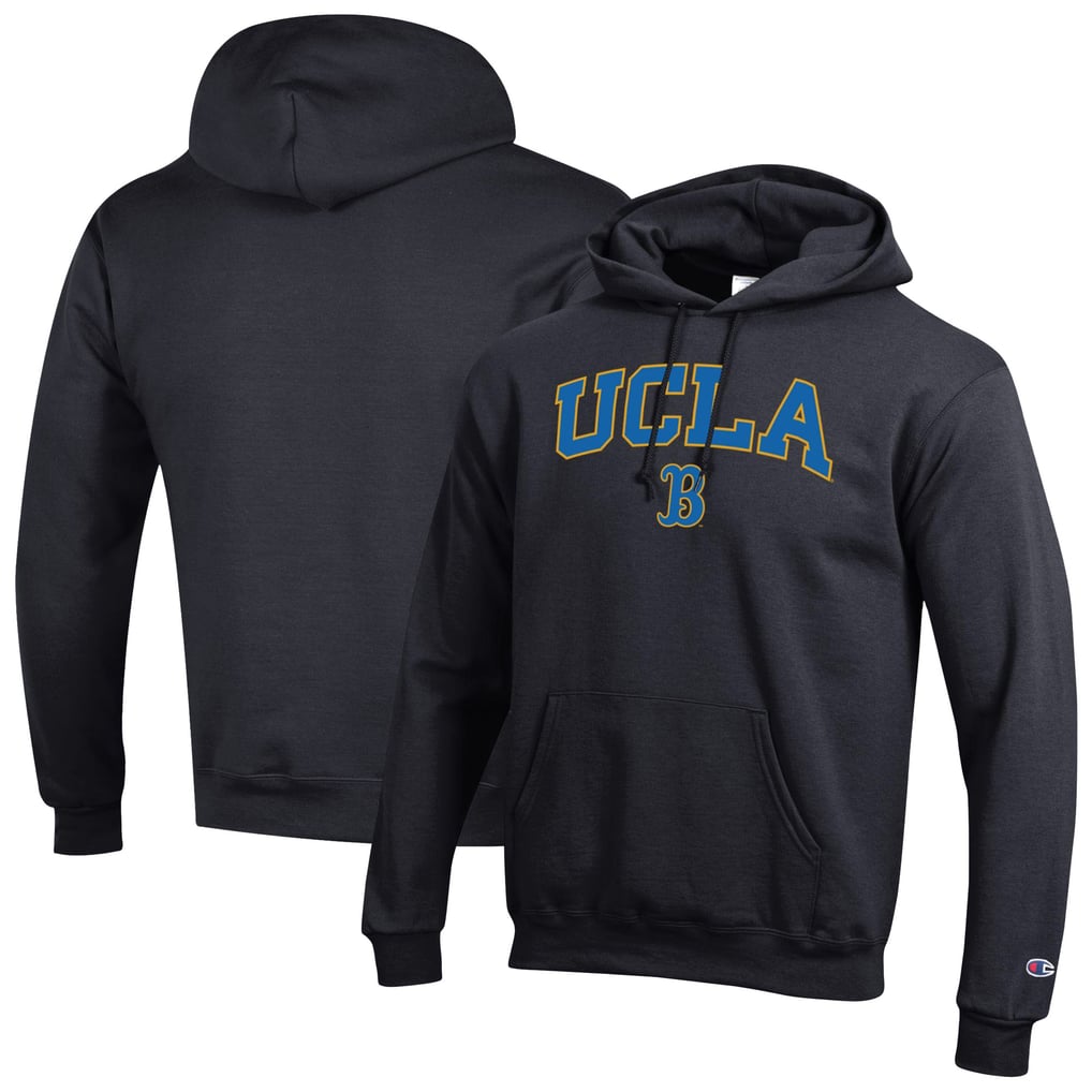  UCLA Bruins Champion Arch Over Logo Pullover Hoodie - Black